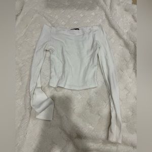 Brandy Melville White Long Sleeve